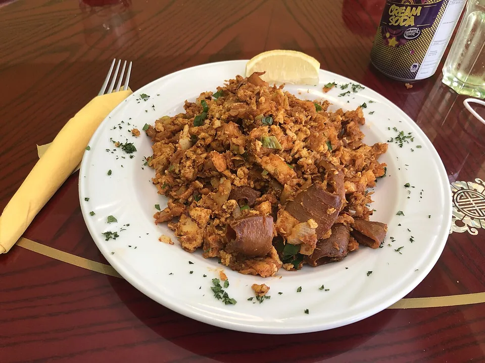 斯里兰卡铁板炒饼
